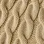 Purlov gebreide hondentrui beige S voor kleine honden