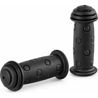 Widek Kinderhandvatten zwart - set van 6 - 100 mm - veilige grip - voor kinderfietsen