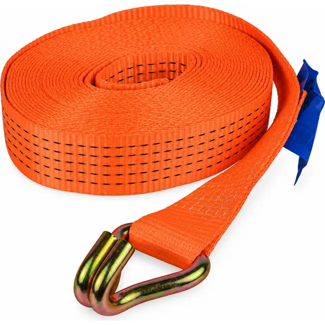 GEKO Spanband - 10 m - 5000 kg draagkracht - Polyester - J-haak en lus
