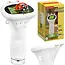 Kruzzel Digitale kindermicroscoop 1000x met 2 inch IPS-scherm, 8 LED's en 2 MP camera voor kinderen