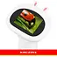 Kruzzel Digitale kindermicroscoop 1000x met 2 inch IPS-scherm, 8 LED's en 2 MP camera voor kinderen