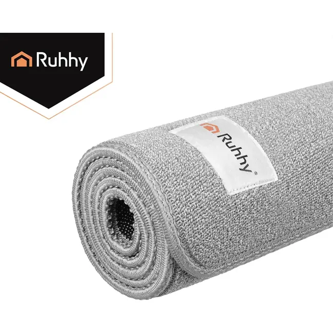 Ruhhy Beschermmat voor stoel - 100 x 150 cm - antislip PU-onderkant - randen die niet rafelen