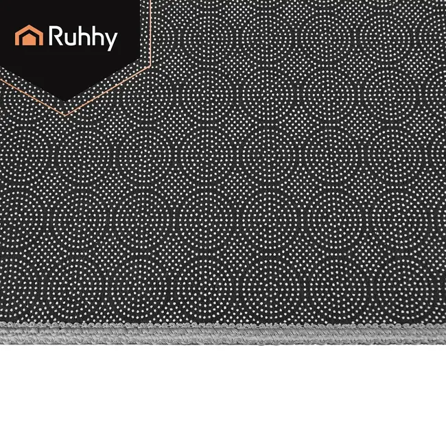 Ruhhy Beschermmat voor stoel - 100 x 150 cm - antislip PU-onderkant - randen die niet rafelen