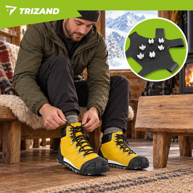 Trizand Schoenspikes XL - antislip voor sneeuw en ijs - maat 45-48 - 1 paar