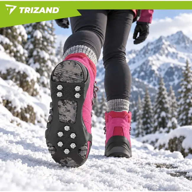 Trizand Schoenspikes M - antislip voor sneeuw en ijs - maat 35-39 - 1 paar