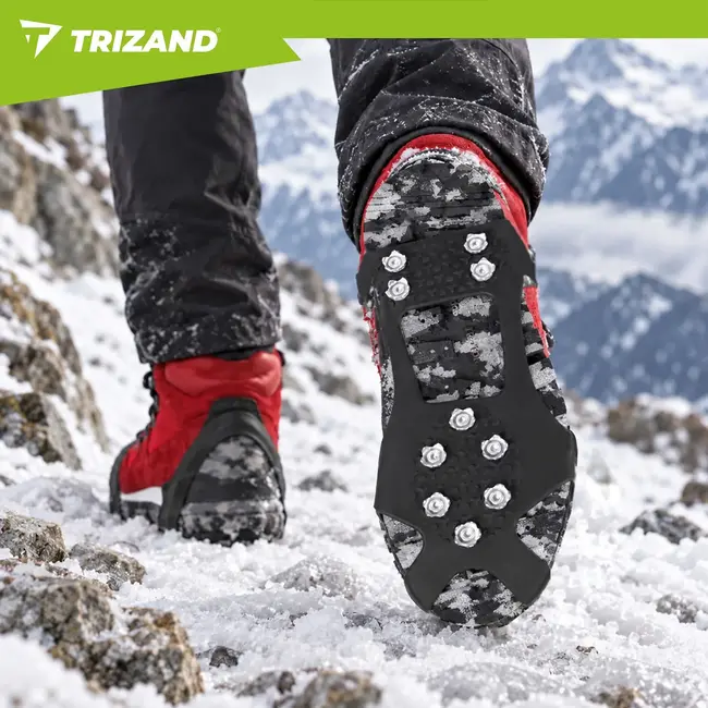 Trizand Schoenspikes L - antislip voor sneeuw en ijs - maat 40-44 - 1 paar