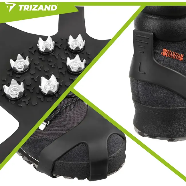 Trizand Schoenspikes L - antislip voor sneeuw en ijs - maat 40-44 - 1 paar