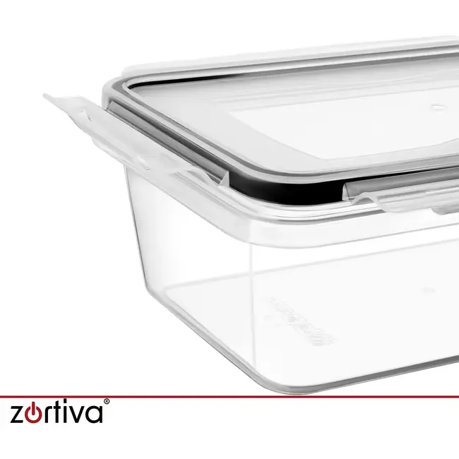 Zortiva Voedselbakjes set van 12 - BPA-vrij - 5 inhoudsmaten - voor magnetron, vriezer en vaatwasser