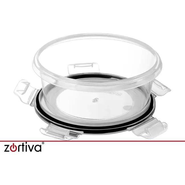Zortiva Voedselbakjes set van 12 - BPA-vrij - 5 inhoudsmaten - voor magnetron, vriezer en vaatwasser