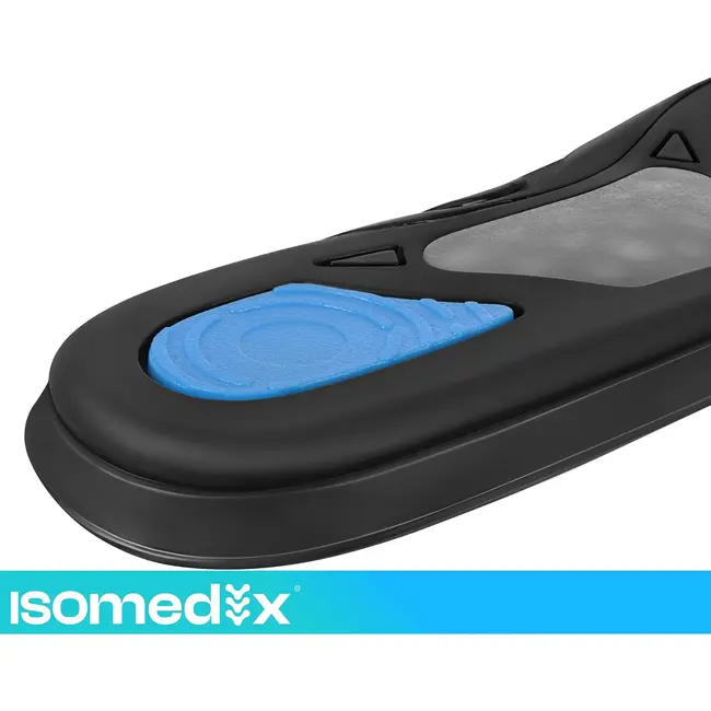 Isomedix Gel-inlegzolen maat 37-42 - voetboogondersteuning - op maat te knippen - wasbaar - 1 paar