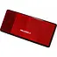 Falkx Fiets reflector voor bagagedrager 80 mm rood kunststof met bevestigingsmateriaal voor extra zichtbaarheid