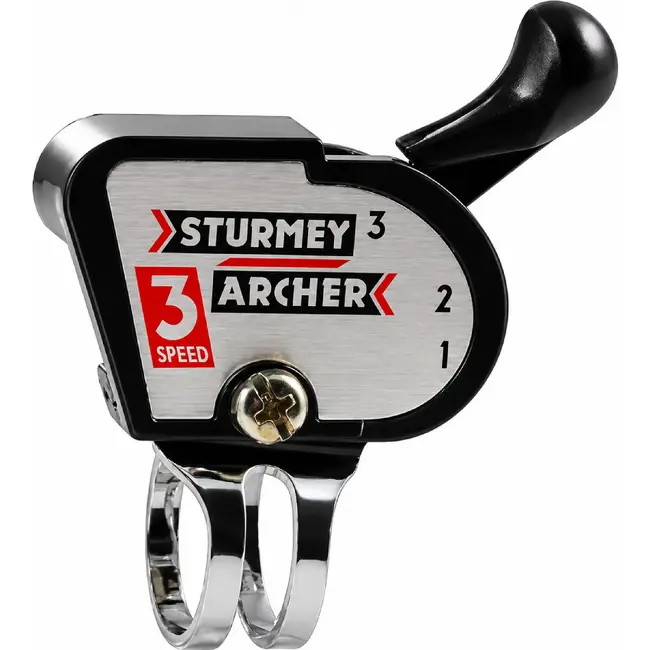 Sturmey Archer 3-speed duimversteller - klassiek ontwerp - staal - 65 gram - geschikt voor interne naafversnellingen