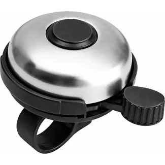Falkx Aluminium fietsbel zilver - duurzaam en lichtgewicht - diameter >30mm