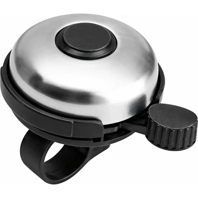 Falkx Aluminium fietsbel zilver - duurzaam en lichtgewicht - diameter >30mm