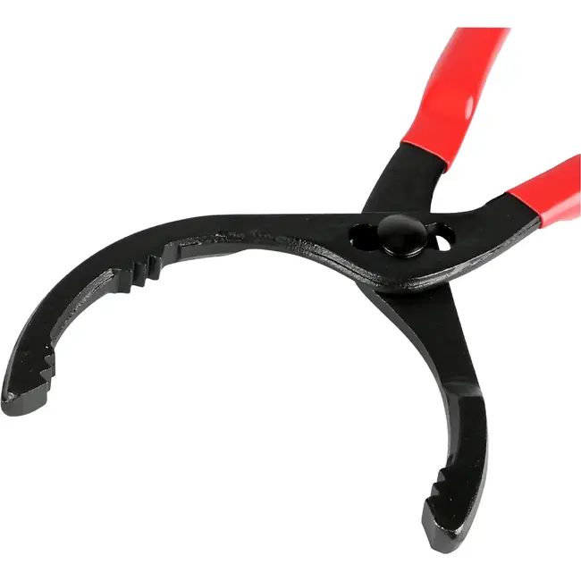 Benson Verstelbare oliefiltertang - rubberen handvat - zelfklemmend - 63-116 mm - geel