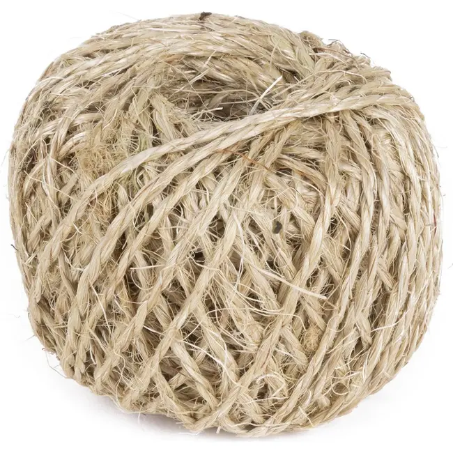 Benson Universeel sisal touw - 55 meter - 200 gram - duurzaam en scheurvast