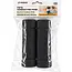 Benson Zwarte fietshandvatten - schuimrubber - extra grip - 12,5 cm - set van 2