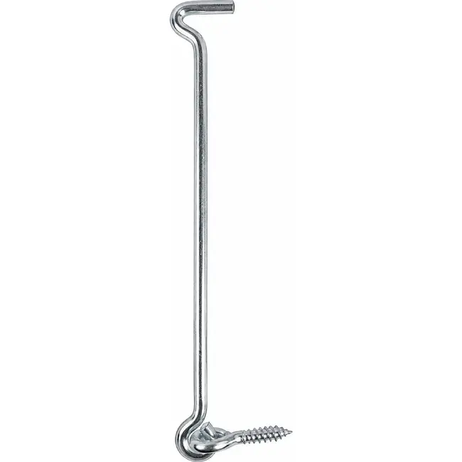 Deltafix Verzinkte windhaak - 25 cm - Ø 5,88 mm - Inclusief schroefogen