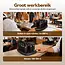 Retekess Restaurant oproepsysteem TD175M met 40 pagers, 7 meldstanden en magnetisch laadstation voor horeca