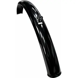 Falkx Voorspatbord - Zwart - Staal - 73 cm - 28 inch fiets