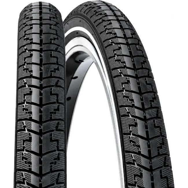 Rexway Buitenband - Anti-leklaag 5mm - Reflectie - 28x1.25 - Zwart