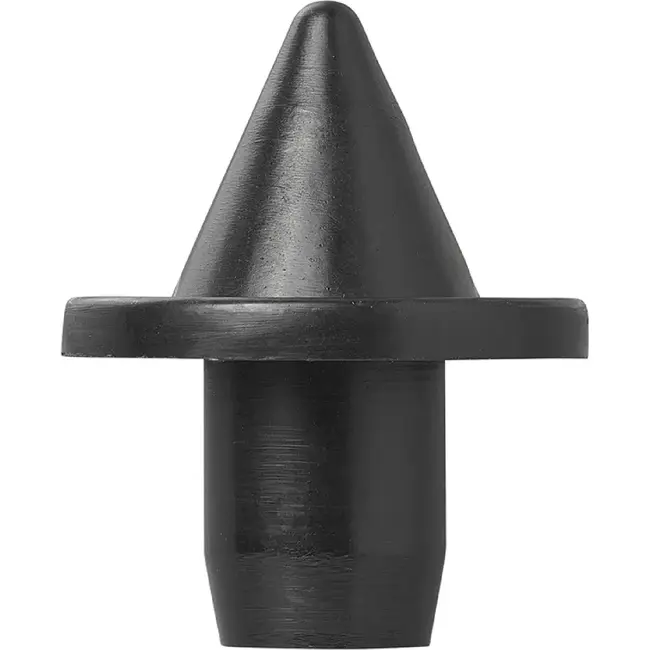 ProPlus Puntdoppen - Kunststof - Ø 22 mm - Zwart - 4 stuks