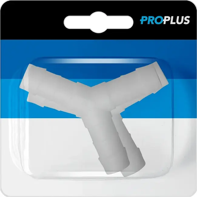 ProPlus Slangtule Y-stuk - Polypropyleen - Ø 12 mm - 2 stuks - Temperatuurbestendig tot 90°C