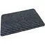 Intrada Nederland Dubbel geribbelde deurmat - antraciet - antislip - 40 x 60 cm