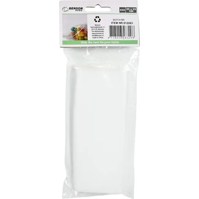 Benson Hersluitbare gripzakjes - 16 x 23 cm - 25 stuks - luchtdicht en transparant