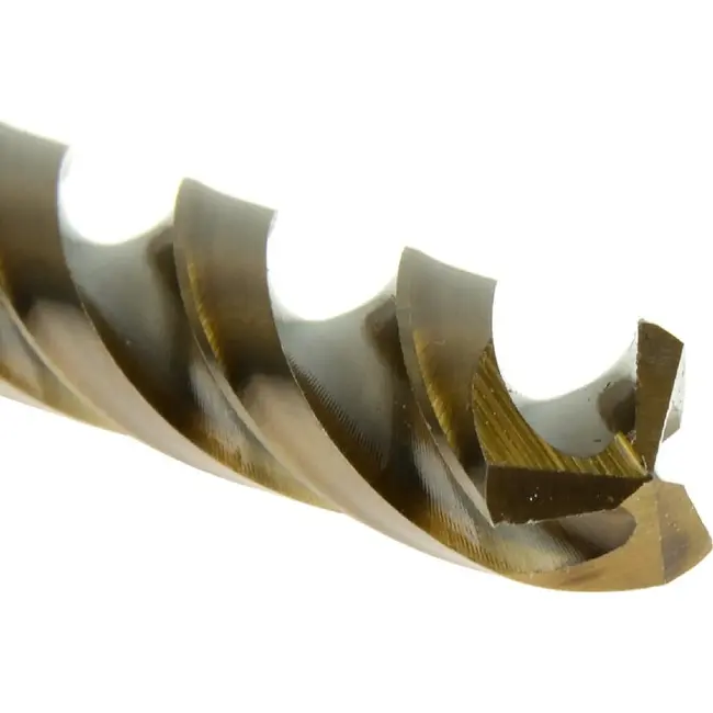 Tvardy HSS-Co metaalboor M35 2,5 mm DIN 338 met 135 graden boorpunt - 2 stuks