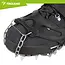 Trizand Antislip schoenspikes maat L 40-44 met 12 spikes van 17 mm, kettingen en klittenband