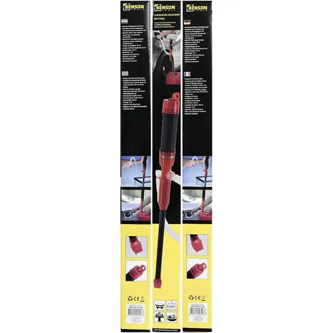 Benson Elektrische hevelpomp - 65 cm - Batterij - 240 L/uur - Kunststof