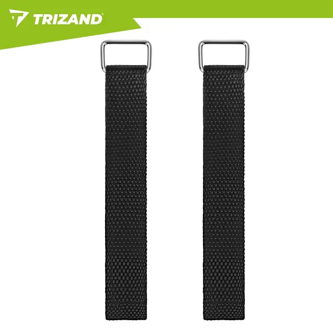 Trizand Antislip schoenspikes maat M 35-39 met 12 spikes van 17 mm, kettingen en klittenband