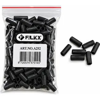 Merkloos buitenkabel eindkap 5mm. 100x
