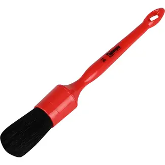 Benson Ronde kwast - 25 mm - kunststof steel - met ophangoog - 15 cm steel