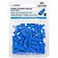 Benson Kabelschoenenset - Vrouwelijk - PVC - 2.5-6.3 mm - Blauw - 50 stuks