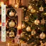 Christmas Gifts Kerstballen Set - Goud - Kunststof - Ø6 cm - 10 stuks - Onbreekbaar - Verschillende texturen