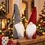 Malatec Staande Kabouters: Sfeervolle Decoratie voor Winter en Kerst - 2 stuks.