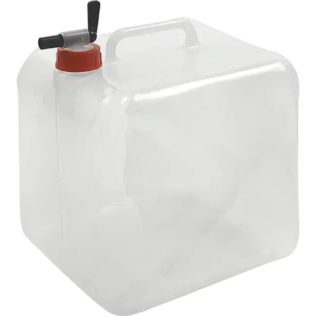 ProPlus Opvouwbare jerrycan met kraan - 10 liter - Compact en handig voor op reis