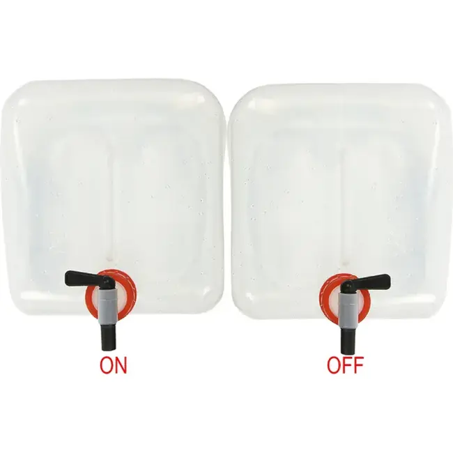 ProPlus Opvouwbare jerrycan met kraan - 10 liter - Compact en handig voor op reis