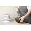 Ruhhy Draaibare taartschaal 28 cm wit met 3 decoratiespatels en afneembare voet voor taartdecoratie