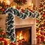 Ruhhy 6 Meter Frostige Kerstslinger - Perfect voor Grote Kerstbomen