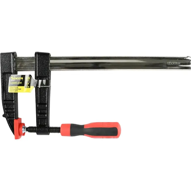 Benson Lijmklem DIN 120 x 600 mm met stalen constructie voor houtbewerking, lijmen en montage
