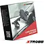 Xtrobb Telefoonhouder met zuignap - 360° draaibaar - arm 12-17 cm - voor voorruit en dashboard