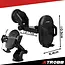 Xtrobb Telefoonhouder met zuignap - 360° draaibaar - arm 12-17 cm - voor voorruit en dashboard