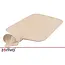 Zortiva Rubberen warmwaterkruik 3,5 l met grijze pluche hoes en beige kruik voor buik en voeten
