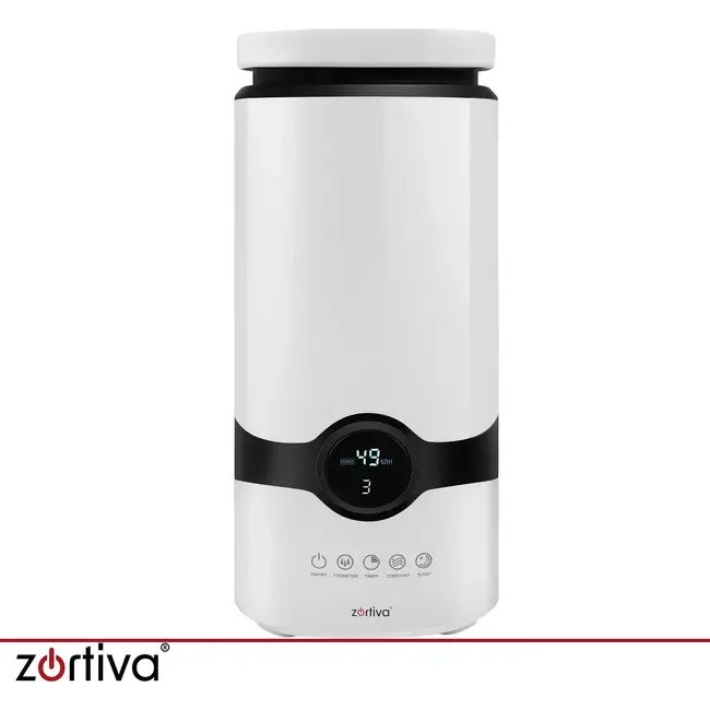 Zortiva Luchtbevochtiger 4 l met aromatherapie, ionisator en hygrostaat
