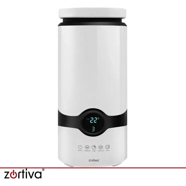 Zortiva Luchtbevochtiger 4 l met aromatherapie, ionisator en hygrostaat