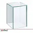 Zortiva Spiegel-lantaarn met 3D LED-effect 10 x 10 x 15 cm zwart