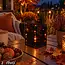 Zortiva Spiegel-lantaarn met 3D LED-effect 10 x 10 x 15 cm zwart
